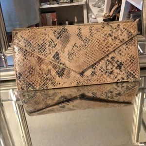 Snakeskin Aldo Clutch
